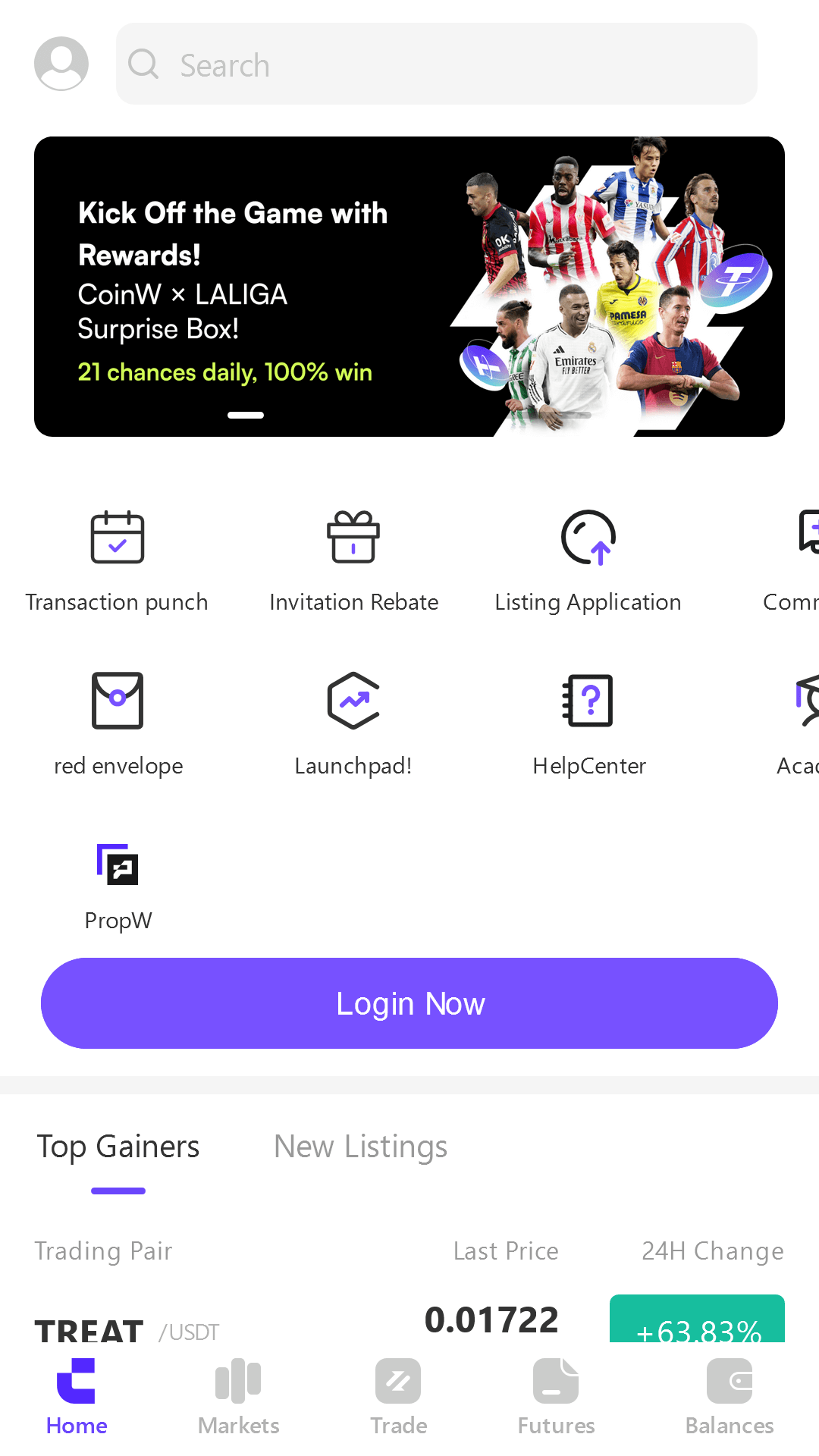 Coinw Login